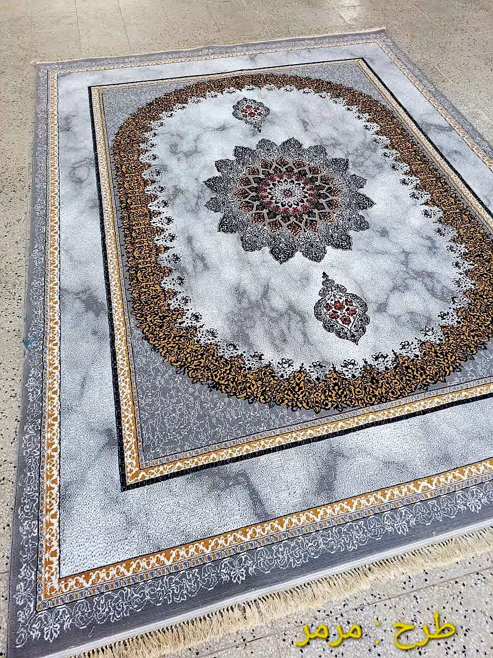 فرش 9متری طرح 700شانه حراجی پلی‌استر