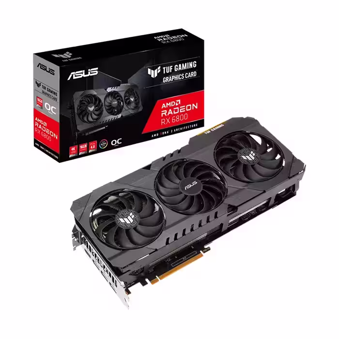 کارت گرافیک ایسوس TUF Gaming AMD Radeon RX 6800 16GB OC Edition