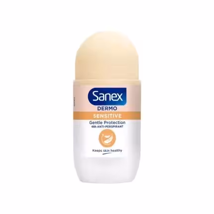 مام رول ضدتعریق Sanex Dermo Sensitive حجم 50 میل