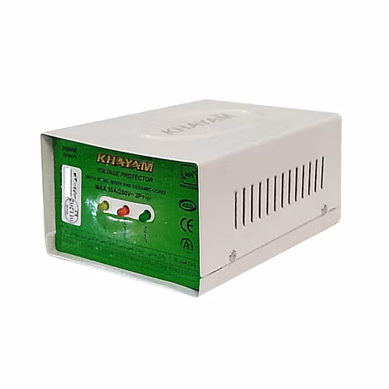 محافظ ولتاژ خیام الکتریک مدل ارت دار صنعتی | کالا مکس