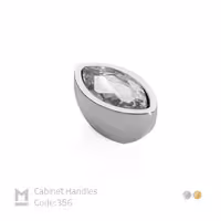 دستگیره تک پیچ ملونی 356 - یراقینو فروش یراق آلات کابینت و درب