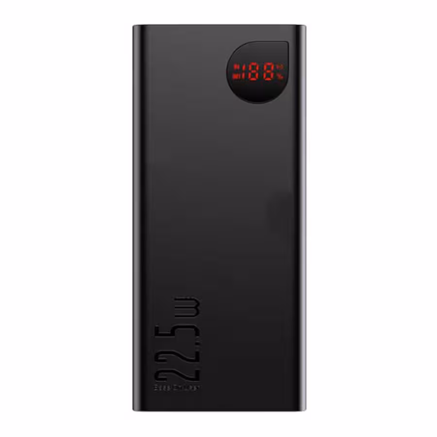 قیمت و خرید پاوربانک بیسوس مدل Adaman Metal PPIMDA-C0A ظرفیت 30000mAh | یاس ارتباط