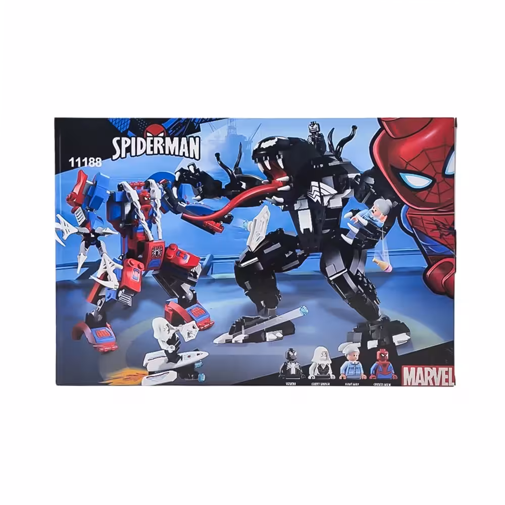 لگو نبرد اسپایدرمن و ونوم کد NO.11188