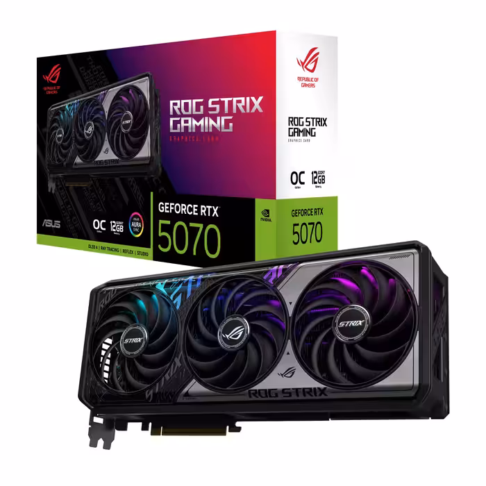 کارت گرافیک ایسوس ROG Strix RTX 5070 OC 12G