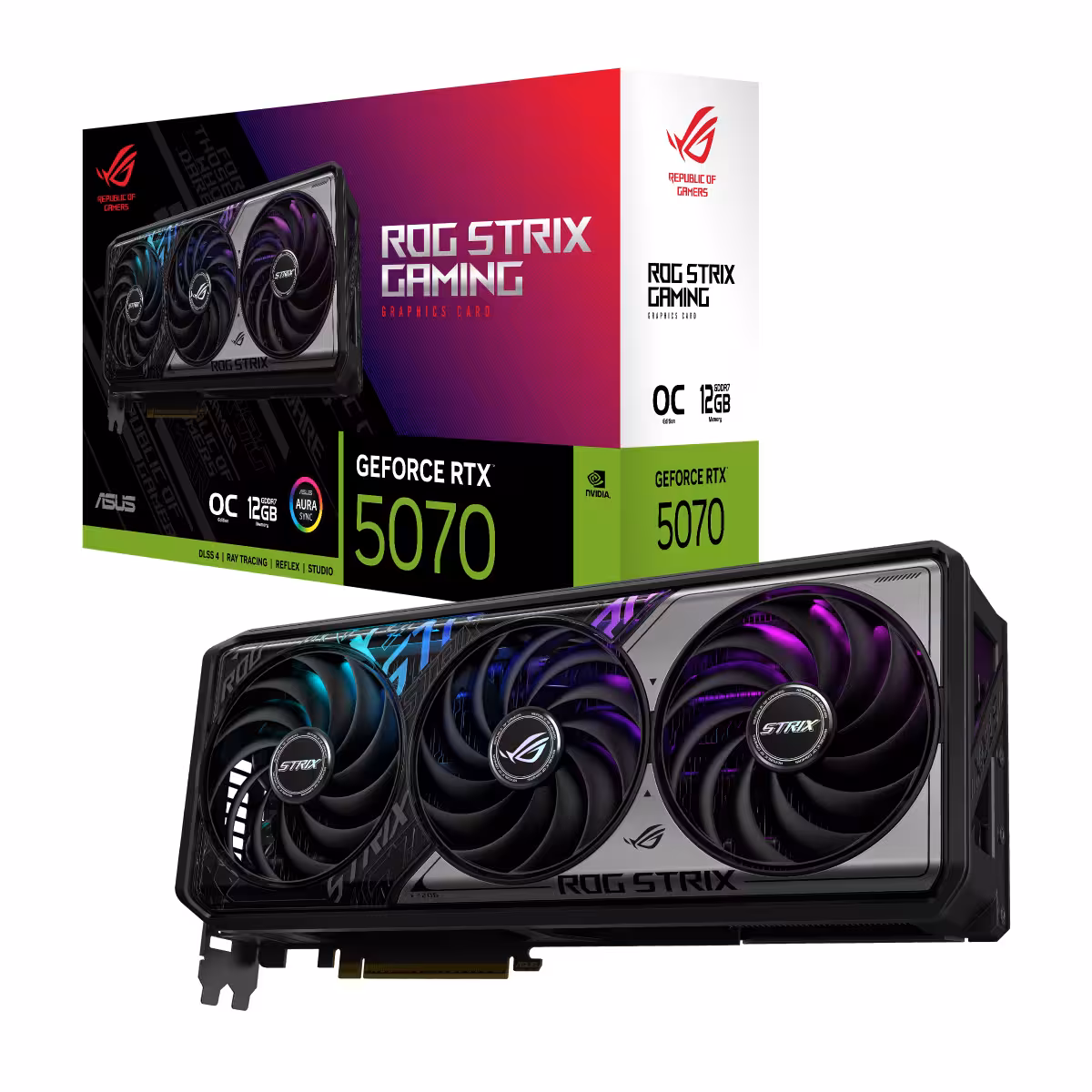 کارت گرافیک ایسوس ROG Strix RTX 5070 OC 12G
