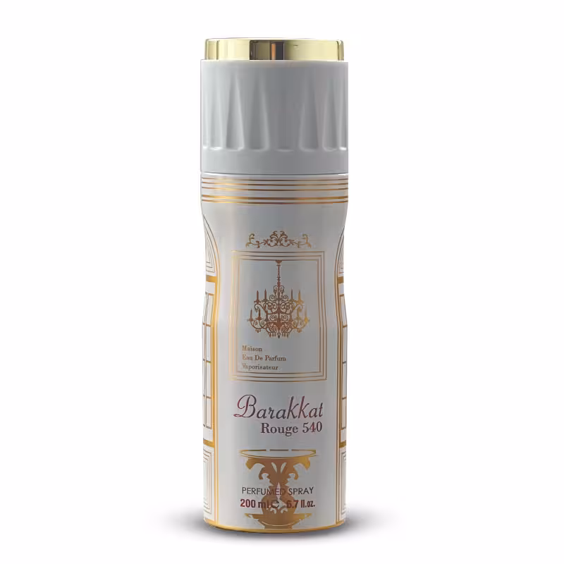 اسپری بدن رایحه باکارات رژ 540 فراگرنس حجم 200 میل