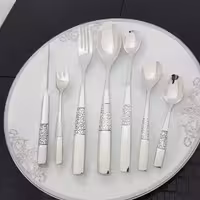 قاشق چای 6 پارچه رولنزا مدل D56