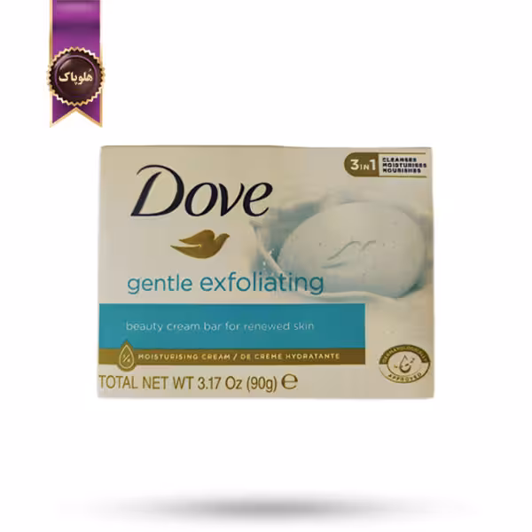 صابون داو dove مدل لایه‌ بردار ملایم Gentle Exfoliating وزن 90 گرم (اورجینال)