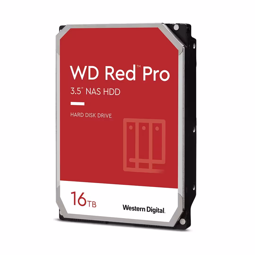 هارددیسک اینترنال وسترن دیجیتال مدل RED PRO WD161KFGX ظرفیت 16 ترابایت