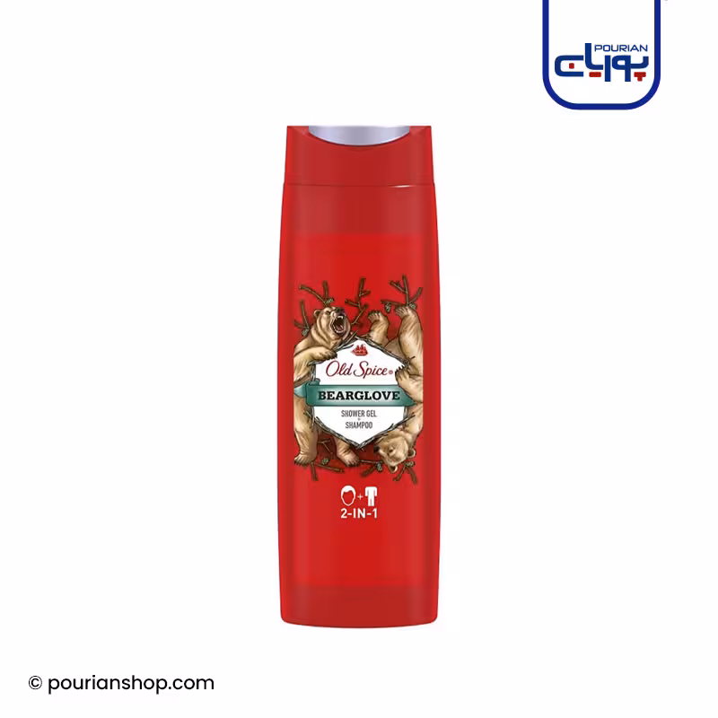 ژل دوش و شامپو مردانه الد اسپایس Old Spice BearGlove