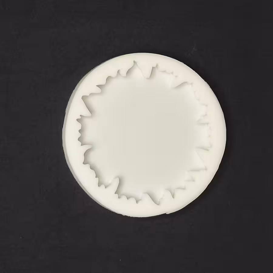 قالب سیلیکونی شیراز رزین گرد دفرمه سایز 13