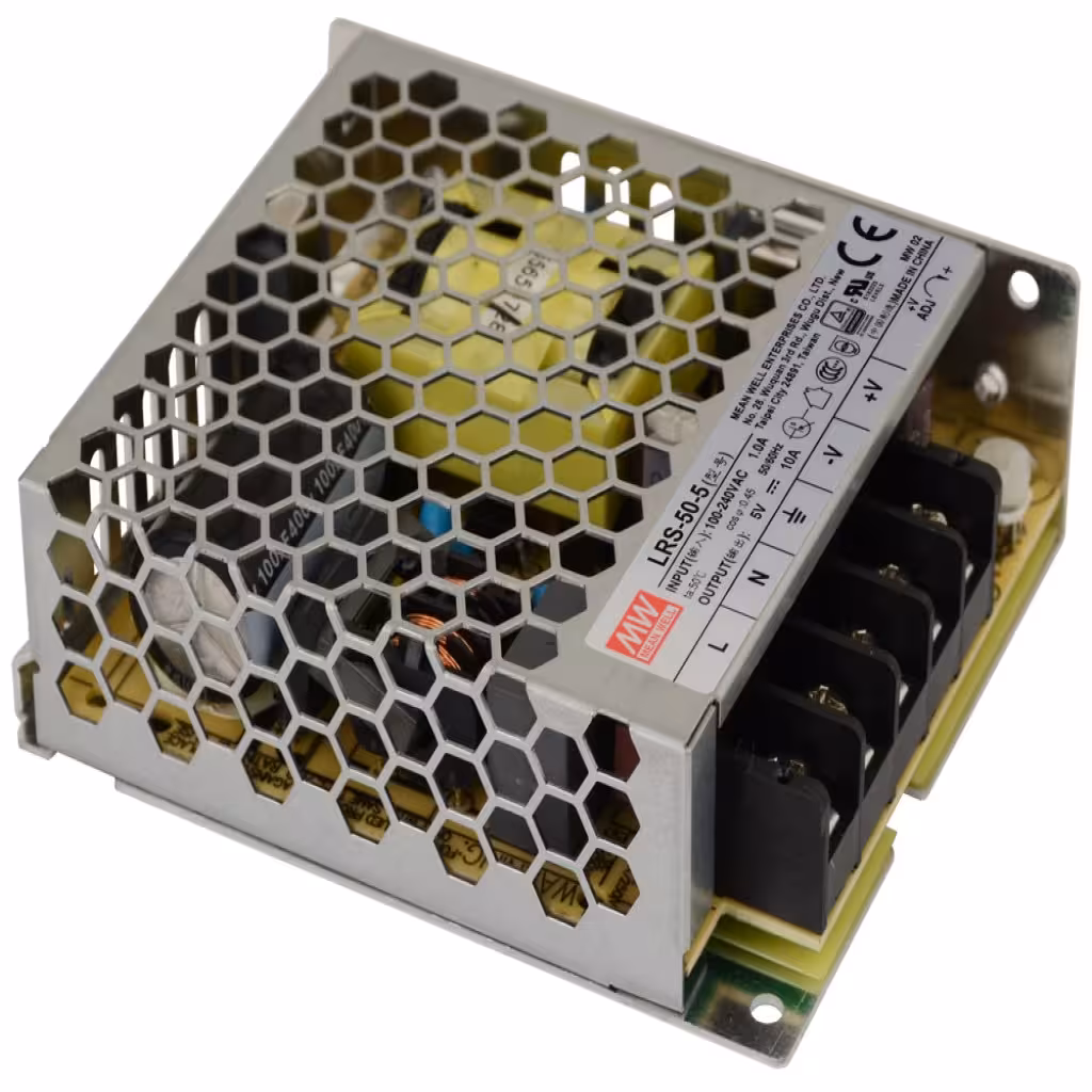 منبع تغذیه مینول سری LRS-50-5