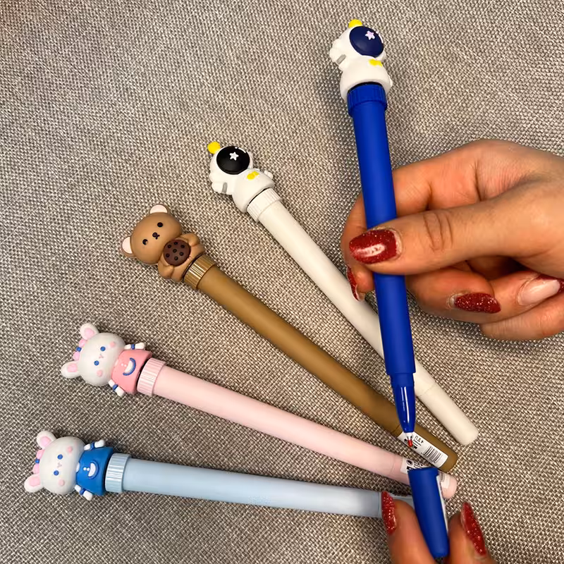 خودکار ژله ای طرح عروسک چرخونکی