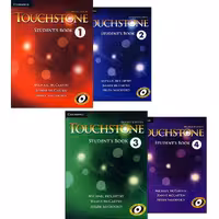 مجموعه چهار جلدی تاچ استون | کتاب انگلیسی Touchstone student pack (سایز رحلی)
