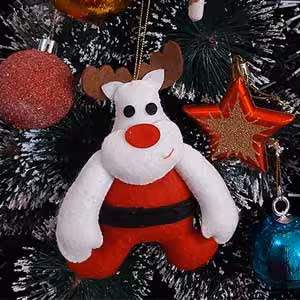 اویز گوزن کریسمس