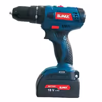 دریل شارژی چکشی 18 ولت لیتیومی المکس C.D 238