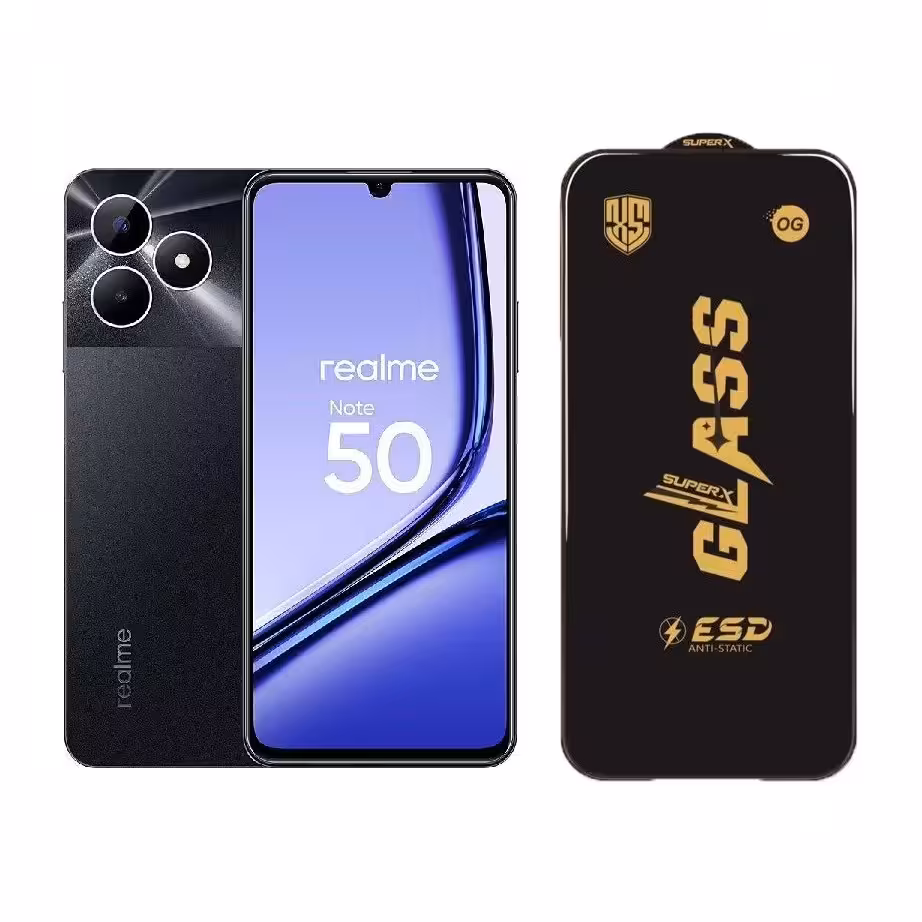 محافظ صفحه نمایش OG GLASS ESD مناسب برای گوشی موبایل ریلمی Note 50