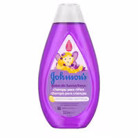 شامپو جانسون کودک بنفش  Johnsons Gotas De Fuerza Champú Para Niños 500ml