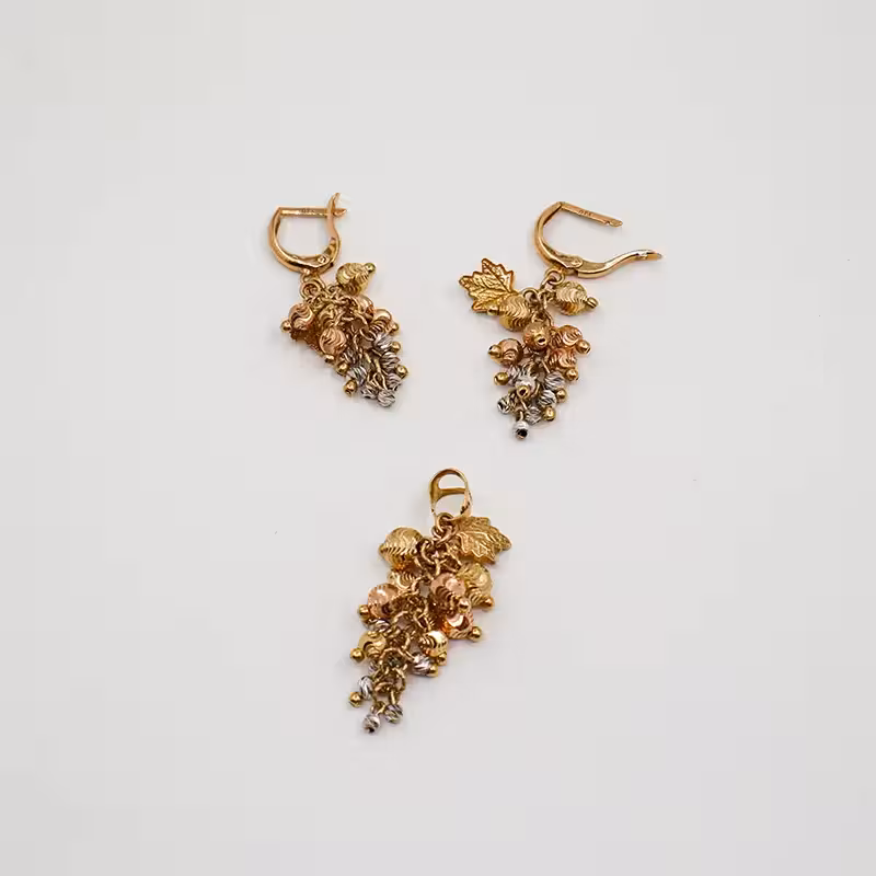 نیم ست خوشه انگور