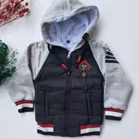 کاپشن اسپرت تک رنگ مشکی و طوسی سایز 35 تا 50 