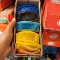 شانه زنانه زلفی 60عددی 