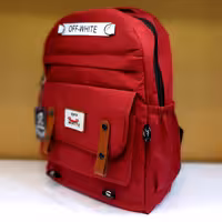 کوله پشتی off white قرمز