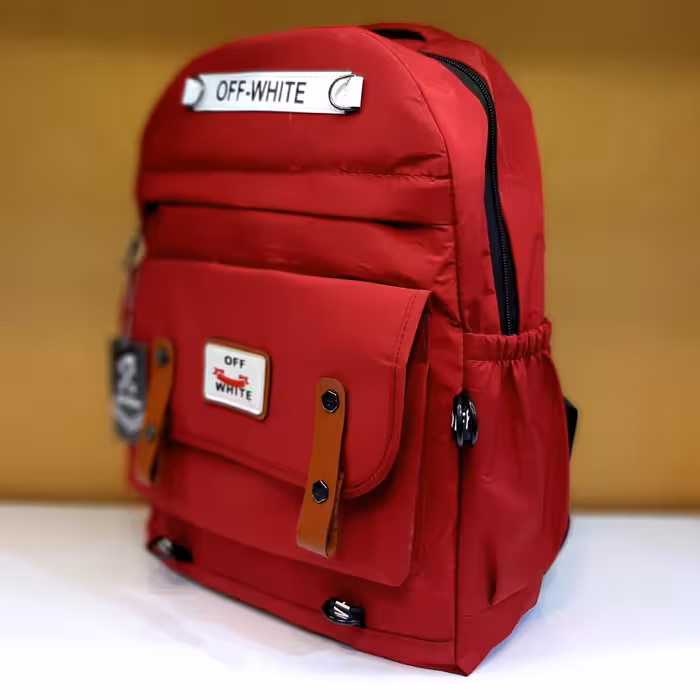 کوله پشتی off white قرمز