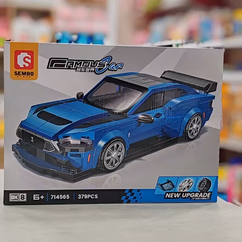 لگو ماشین 4 عددی تکی وارداتی 714564