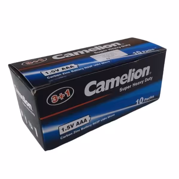 باتری نیم قلم شیرینگ کملیون-4تایی-جعبه 10 عددی