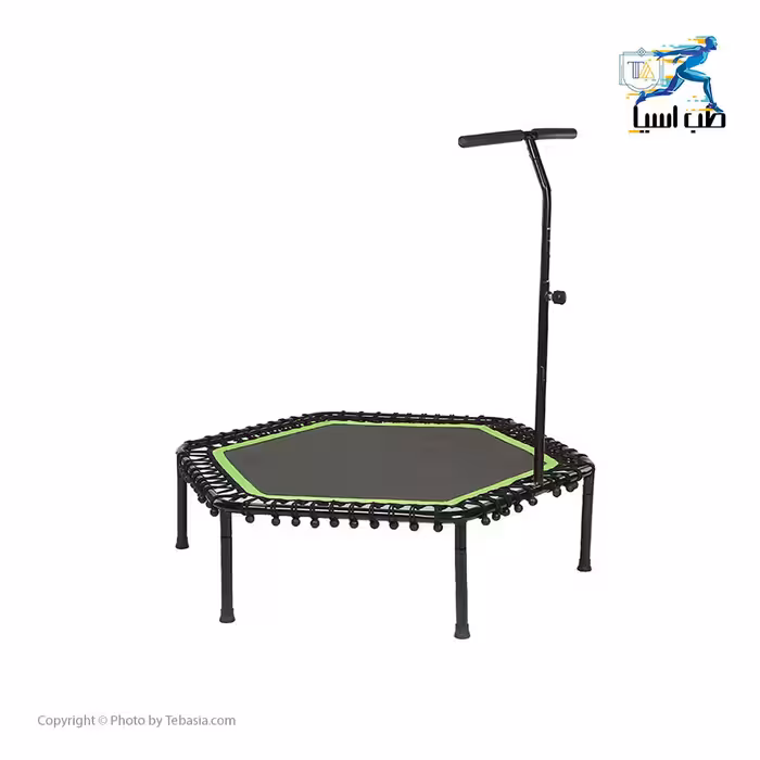 ترامپولین 6 ضلعی دسته دار