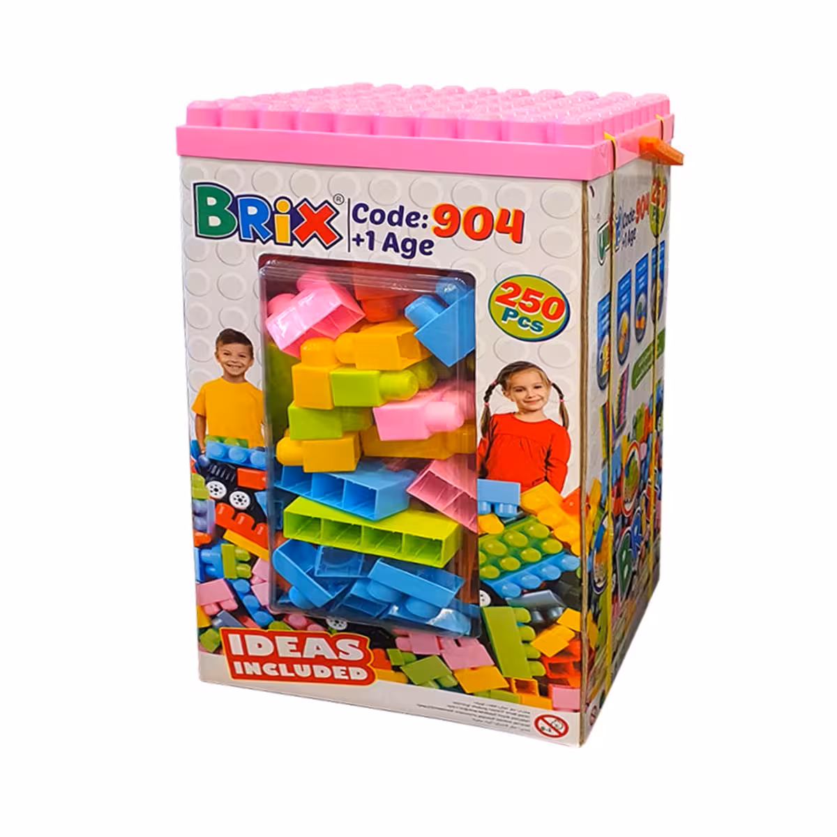 خانه سازی 250 قطعه جعبه ای کد 904 بریکس