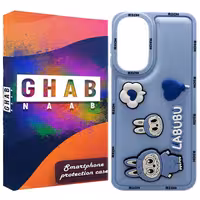 کاور قاب ناب طرح فانتزی دخترانه مدل Labubu مناسب برای گوشی موبایل سامسونگ Galaxy A16 4G / A16 5G | کالا مکس
