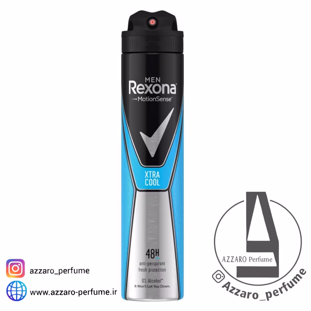 اسپری ضد تعریق آقایان رکسونا Rexona Xtra Cool حجم 200 میل