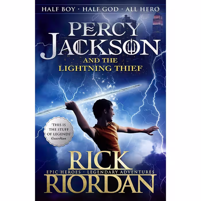 کتاب زبان اصلی Percy Jackson and the Lightning Thief Book  اثر Rick Riordan