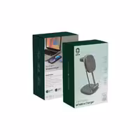 شارژر بی سیم گرین لیون مدل Green lion GN3IN1FAWIRC wireless fabric