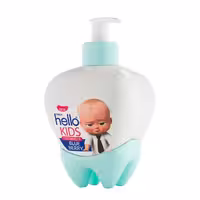خمیر دندان پمپی کودک هلو فرش مدل 11 بچه رئیس حجم 250 گرم | Hello Fresh 11 Pumpy Toothpaste Kid 250 g