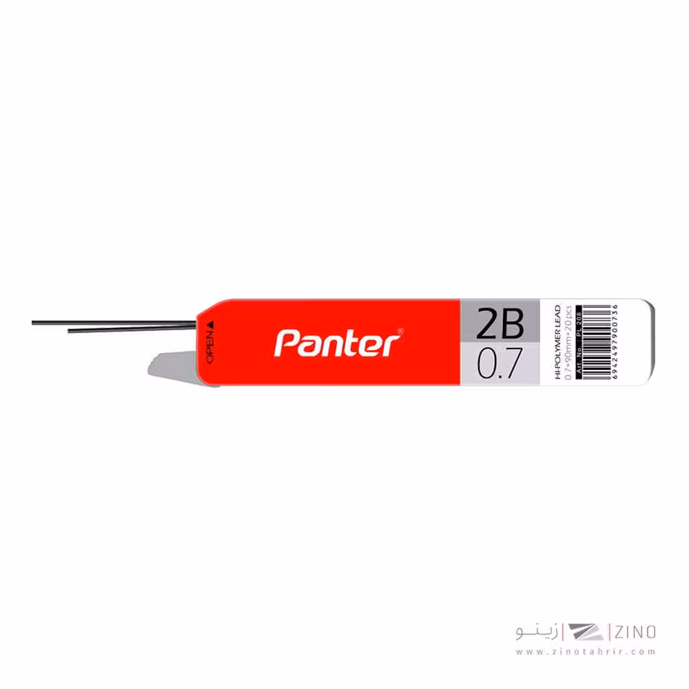 مغز مداد 0/7 بلند (90میل) 2B پنتر کدPL208