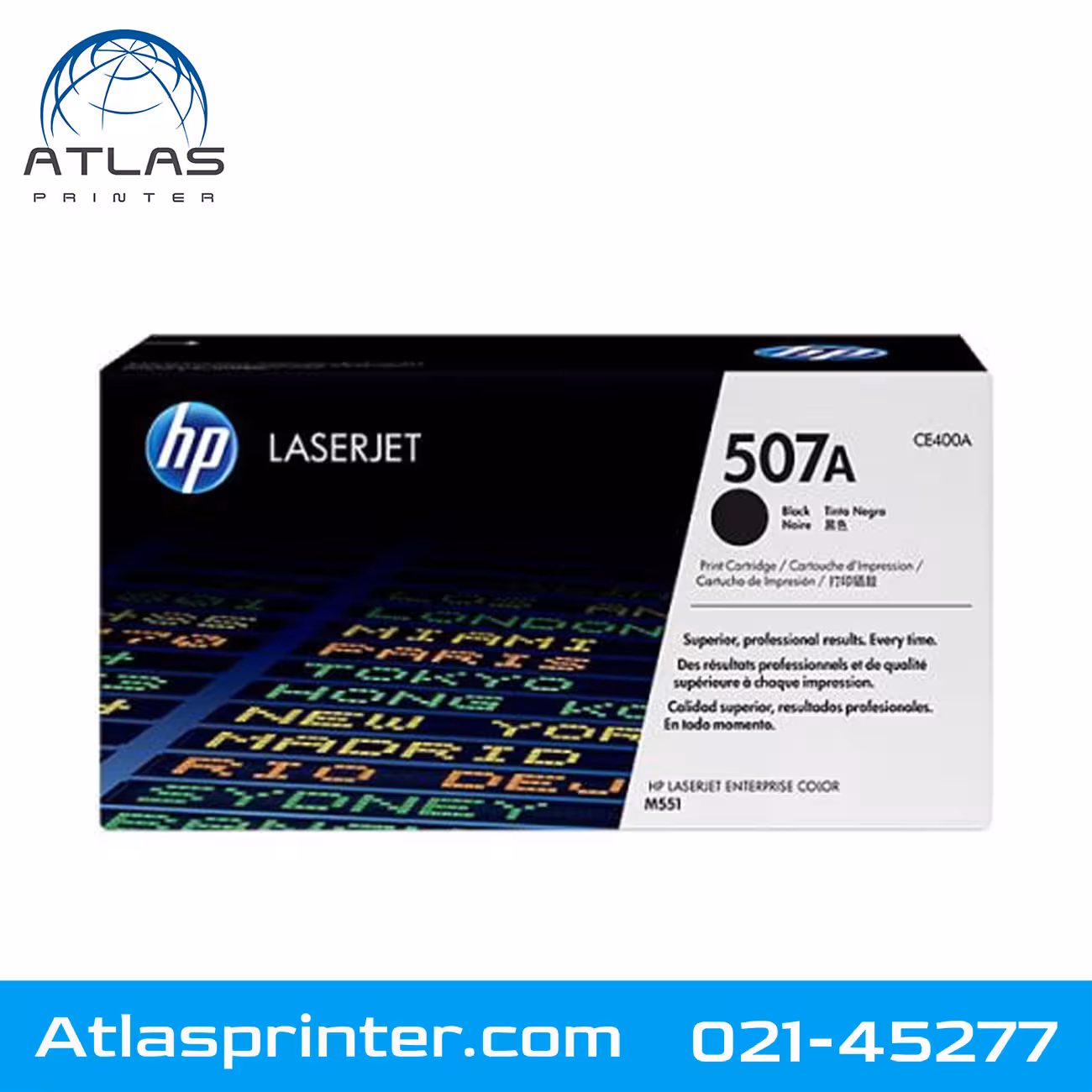 کارتریج لیزری اچ پی HP 507A مشکی