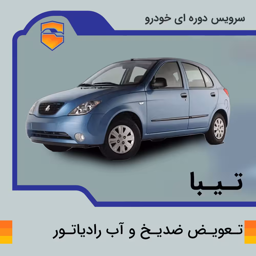 سرویس تعویض ضد یخ تیبا