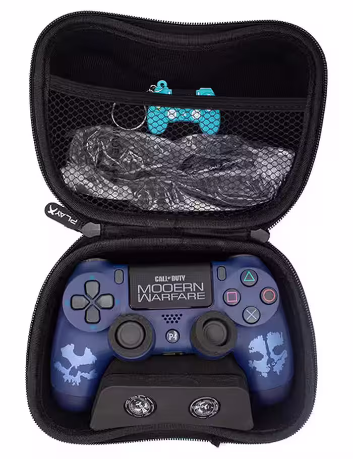 دسته PS4 مدل PlayX طرح کال آف دیوتی کد 01 به همراه ملزومات