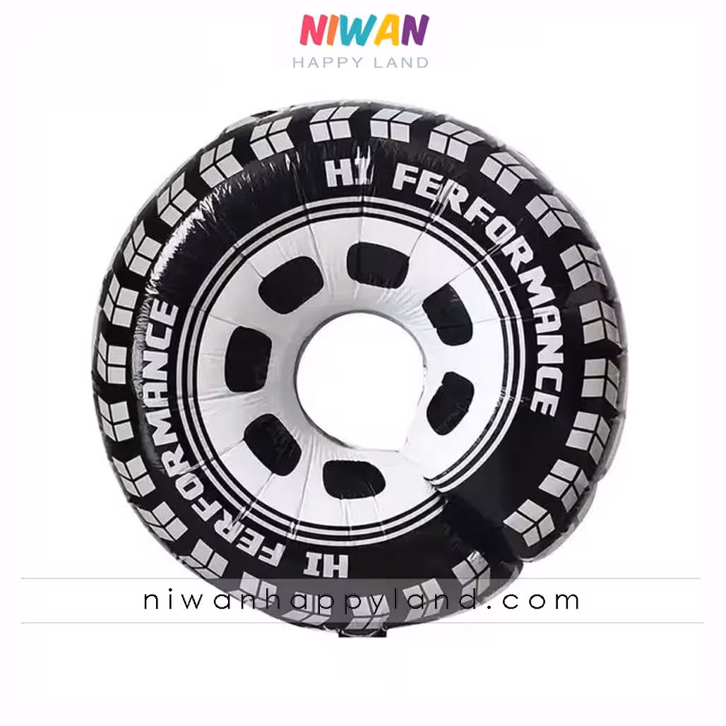 بادکنک فویلی تایر ماشین