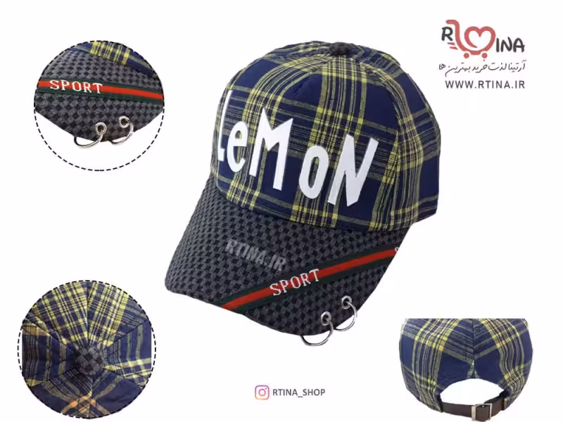 کلاه کپ حلقه ای بچه گانه مدل Lemon