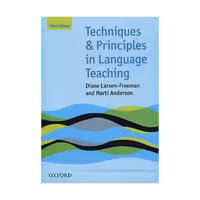 کتاب آموزش زبان Freeman اثر Techniques and Principles in Language Teaching ویرایش سوم