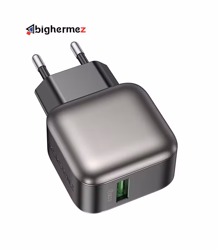 شارژر دیواری 18W بروفون مدل BAS52A QC3.0