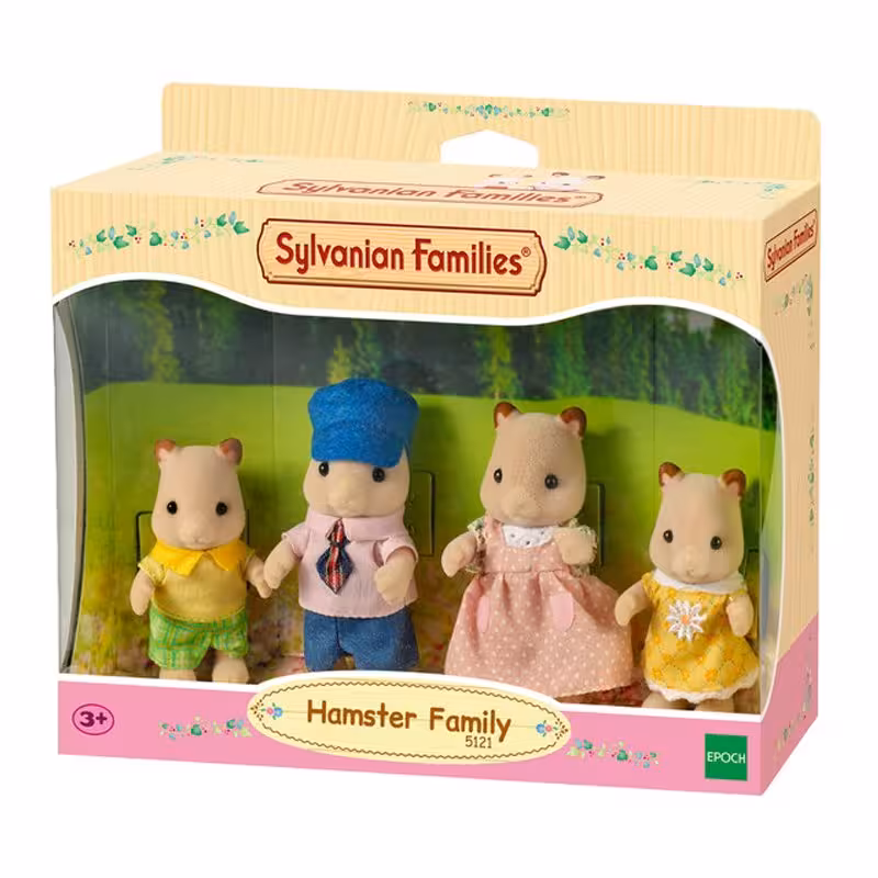 خانواده همستر سیلوانیان فامیلیز sylvanian families 5121