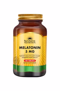 قرص ملاتونین 5 میلی گرم Sunshine - بسته 100 عددی