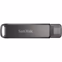 ارسال فوری   امکان خرید حضوری   فلش مموری لایتنینگ و USB3.1 سن دیسک مدل sandisk IXPAND LUXE ظرفیت 256 گیگابایت