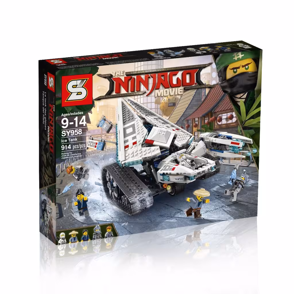 لگو نینجاگو مووی ماشین یخی