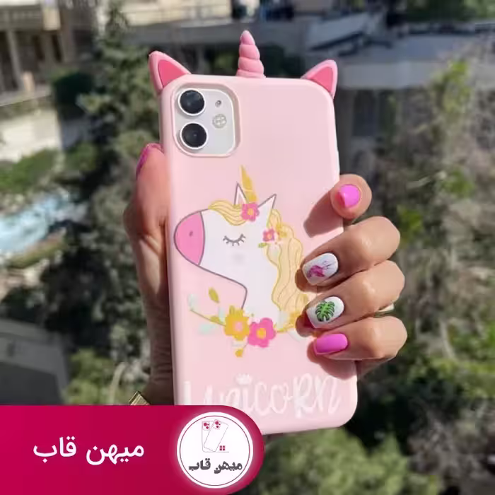 قاب موبایل سامسونگ یونیکورن شاخدار - کد (100300)