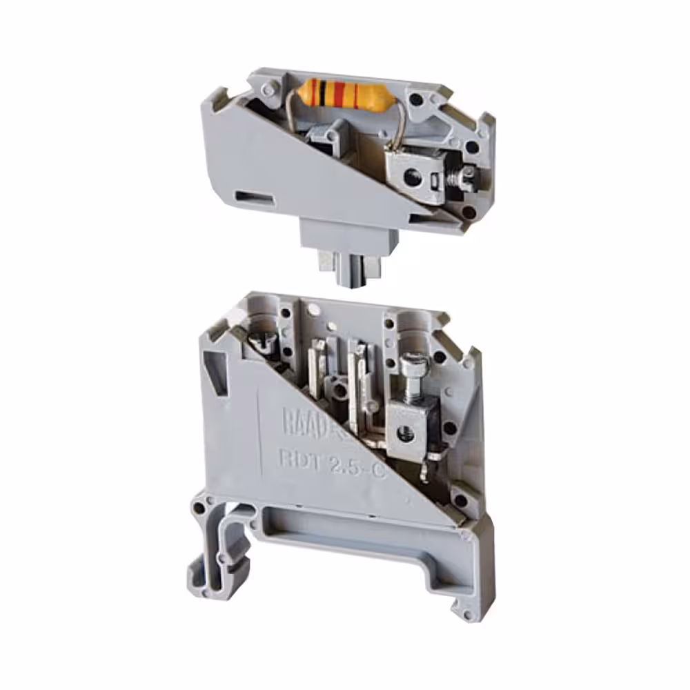 ترمینال مقاومتی سایز 25 بدون مقاومت مدل RT-SK15-TS-RDT25-CRC رعد